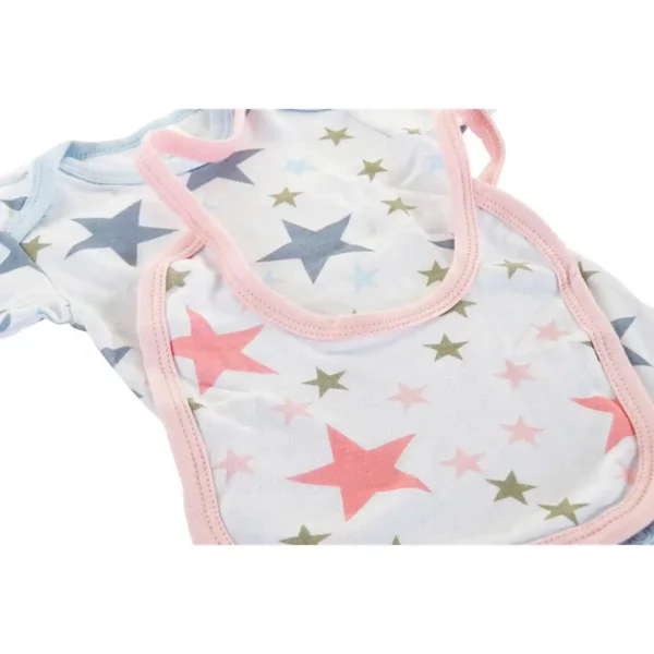 Ensemble de vêtements DKD Home Decor Cotton Stars Bleu Rose. SUPERDISCOUNT FRANCE