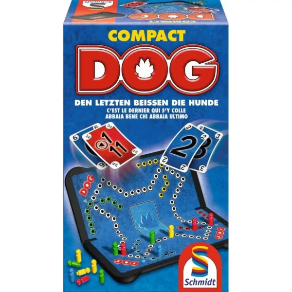 Jeu de société Schmidt Spiele Dog Compact. SUPERDISCOUNT FRANCE