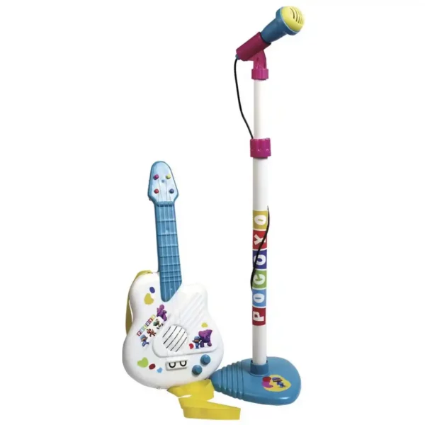 Jouet Musical Pocoyo Microphone Bébé Guitare. SUPERDISCOUNT FRANCE