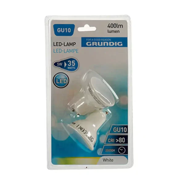 Lampe led grundig 6400 k blanc 5 w gu10 400 lm 5 x 6 x 5 cm 10unites _9524. Entrez dans l'Univers de DIAYTAR SENEGAL - Où la Tradition S'unit à la Modernité. Explorez notre sélection pour trouver des produits qui allient héritage et innovation.