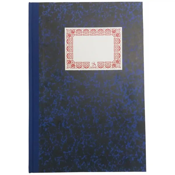 Livre de Compte DOHE Bleu A4 100 Feuilles. SUPERDISCOUNT FRANCE