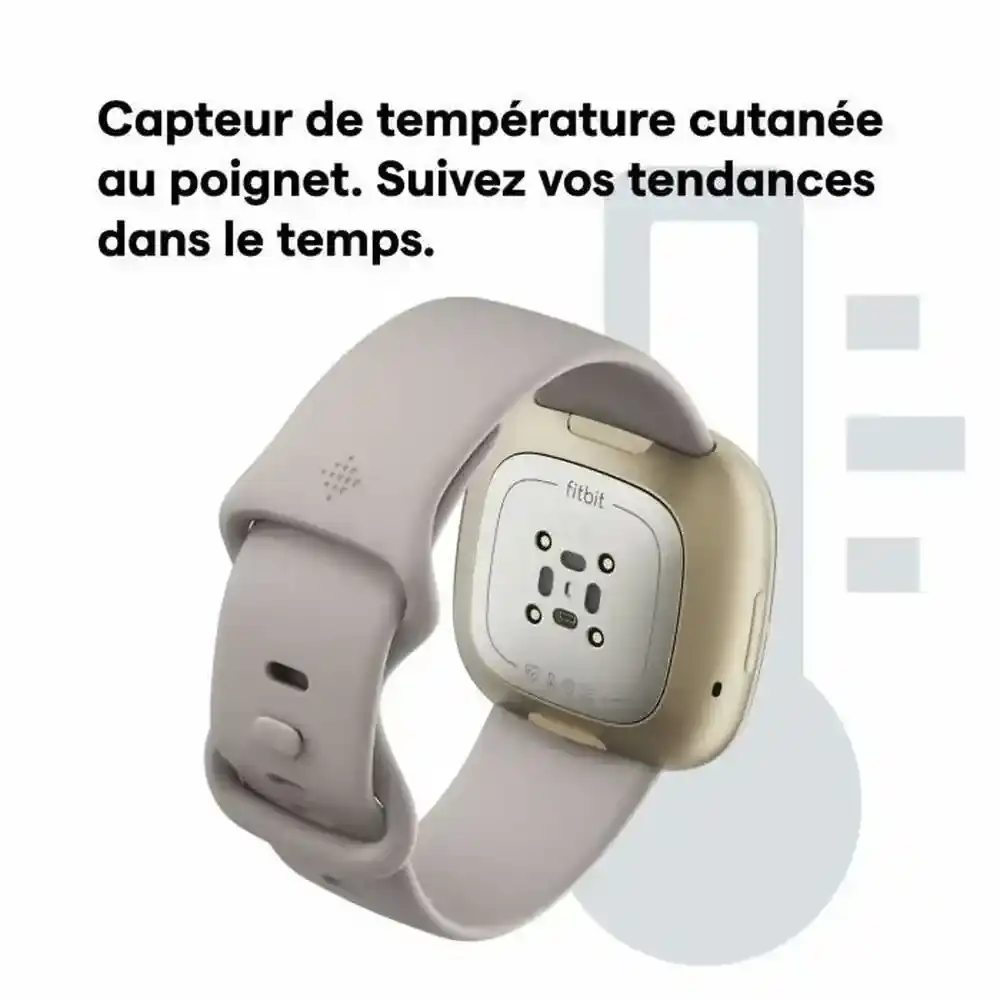 Montre connectee fitbit sense_1165. DIAYTAR SENEGAL - Là où la Découverte est au Rendez-vous. Plongez dans notre catalogue et trouvez des articles qui éveilleront votre curiosité et élargiront vos horizons.