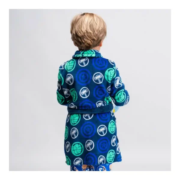 Peignoir Enfant The Avengers Bleu. SUPERDISCOUNT FRANCE