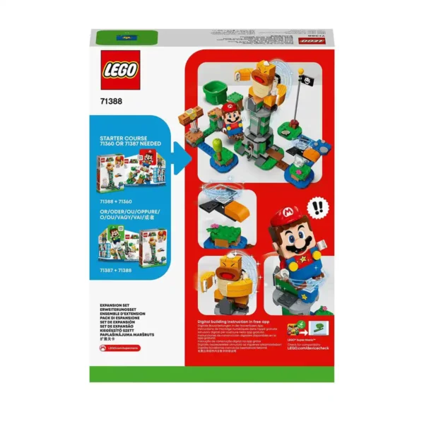 Playset Lego 71388 Super Mario Boss Frere Sumo's Infernal Tower Expansion. SUPERDISCOUNT FRANCE