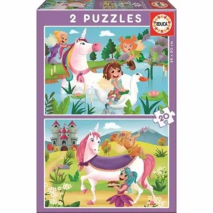 Puzzle Educa Licornes et Fées (40 pcs). SUPERDISCOUNT FRANCE