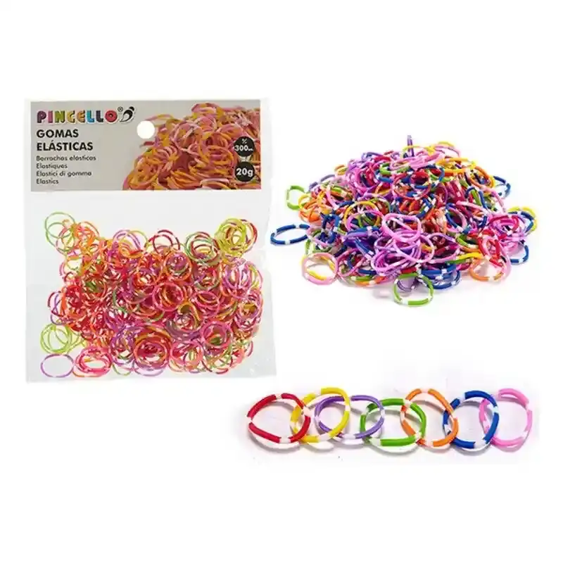 Rubber Elastics Mini Multicolore. SUPERDISCOUNT FRANCE