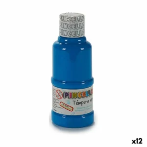 Tempera Neon Blue 120 ml (12 Unités). SUPERDISCOUNT FRANCE