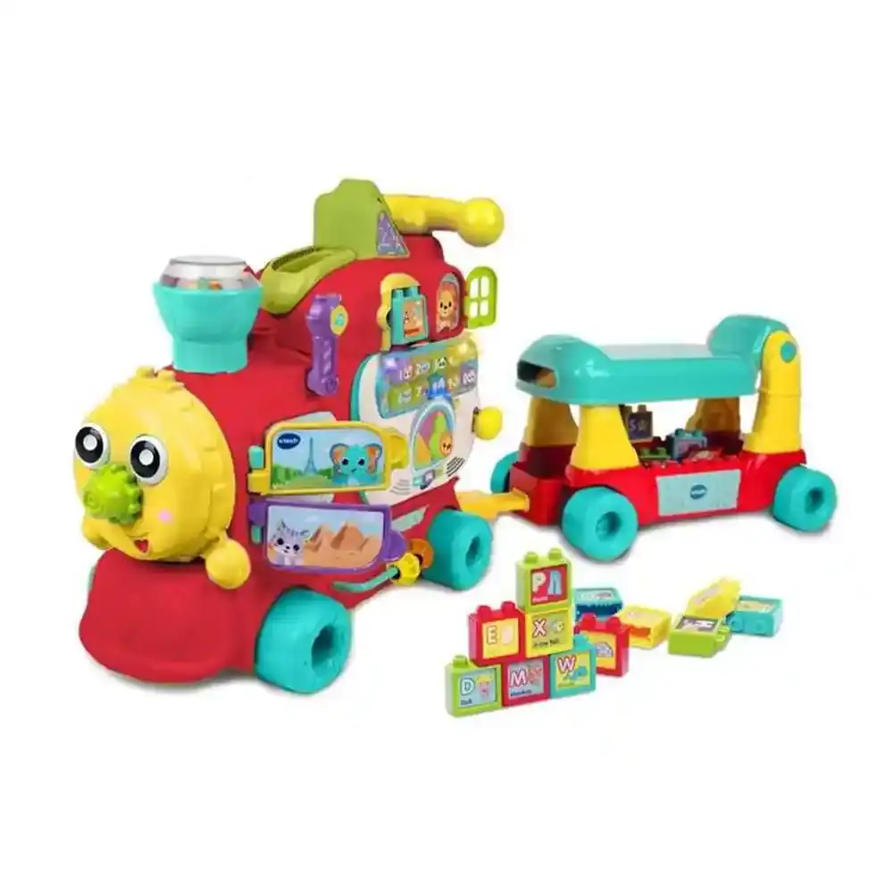 Train Vtech 7-en-1 (ES) (24 pièces). SUPERDISCOUNT FRANCE