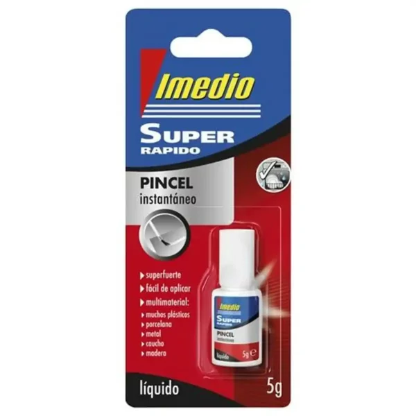 Adhésif instantané Imedio Super 5 g (6 unités). SUPERDISCOUNT FRANCE