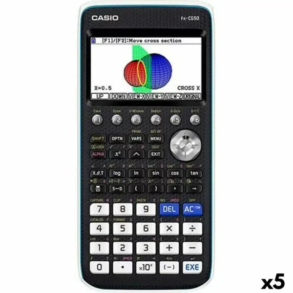 Calculatrice graphique Casio FX-CG50 18,6 x 8,9 x 18,85 cm Noir (5 Unités). SUPERDISCOUNT FRANCE