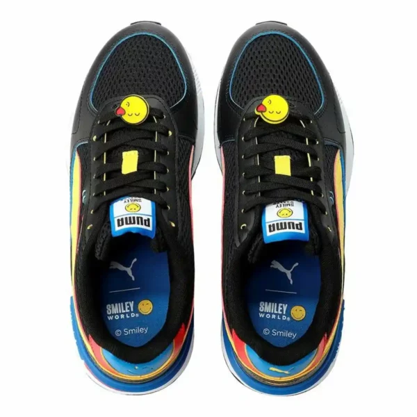 Chaussures de sport pour enfants Puma Graviton SMILEYWORLD Jr Noir. SUPERDISCOUNT FRANCE