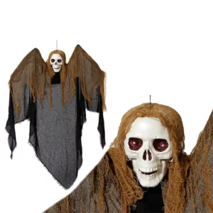 Pendentif squelette Halloween (130 x 110 x 16 cm). SUPERDISCOUNT FRANCE