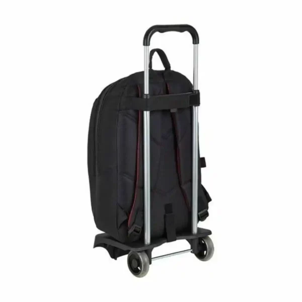 Sac à dos scolaire à roulettes 905 F.C. Barcelona Black. SUPERDISCOUNT FRANCE