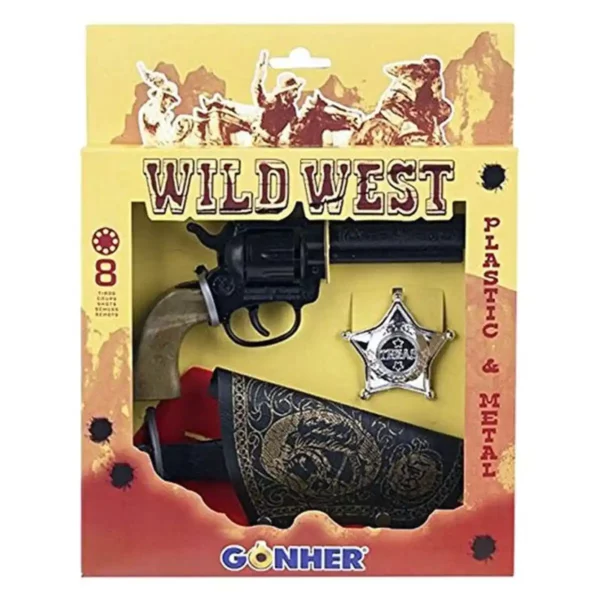 Set de Western Guns Gonher (3 pcs). SUPERDISCOUNT FRANCE