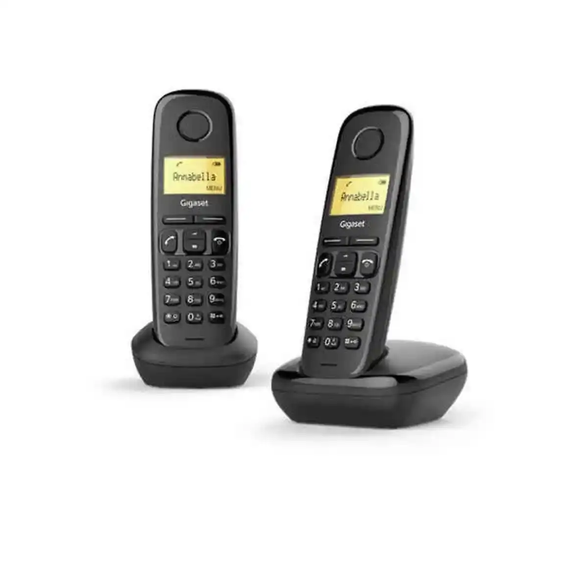 Téléphone sans fil Gigaset A170 Duo (2 uds) Noir Sans fil. SUPERDISCOUNT FRANCE