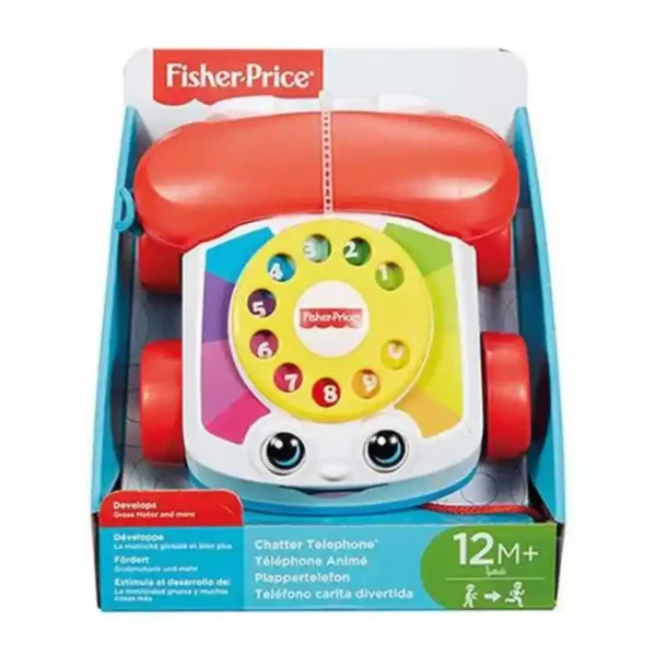 Téléphone Tirant Fisher Price (Reconditionné B). SUPERDISCOUNT FRANCE