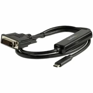 Câble USB C vers DVI-DC Startech CDP2DVIMM1MB Noir 1 m. SUPERDISCOUNT FRANCE