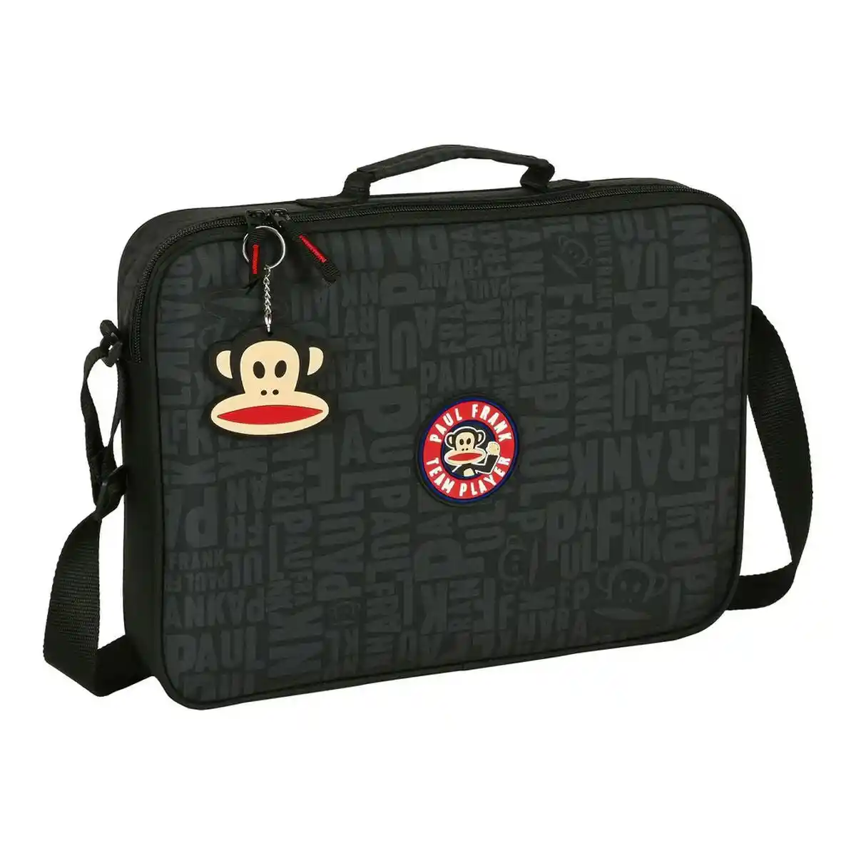 Cartable d'école Paul Frank Team player Noir (38 x 28 x 6 cm). SUPERDISCOUNT FRANCE