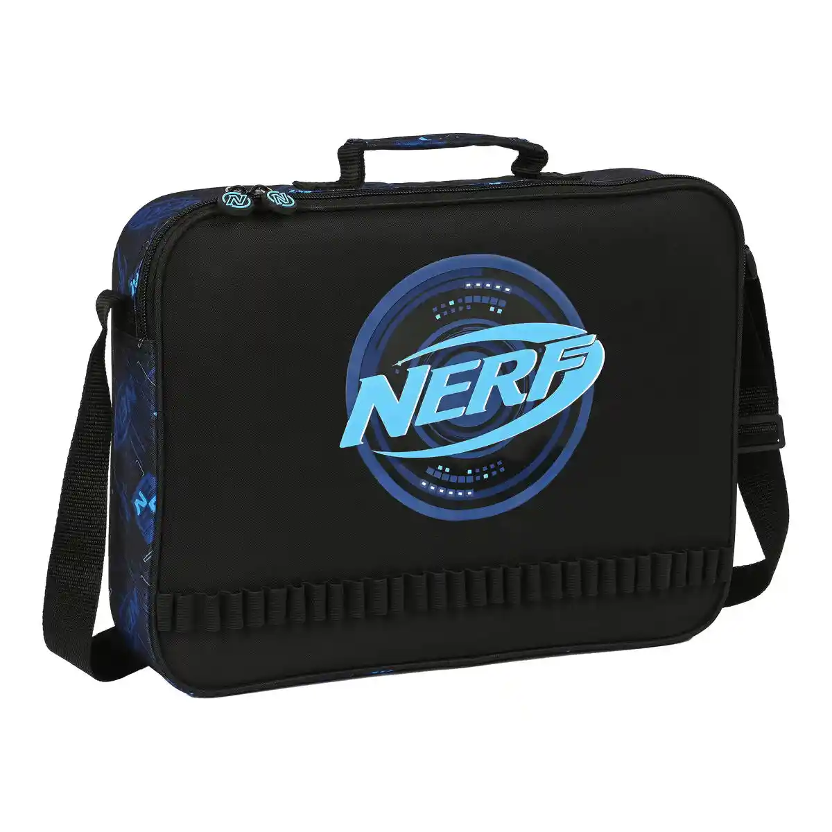 Cartable Scolaire Nerf Boost Noir (38 x 28 x 6 cm). SUPERDISCOUNT FRANCE