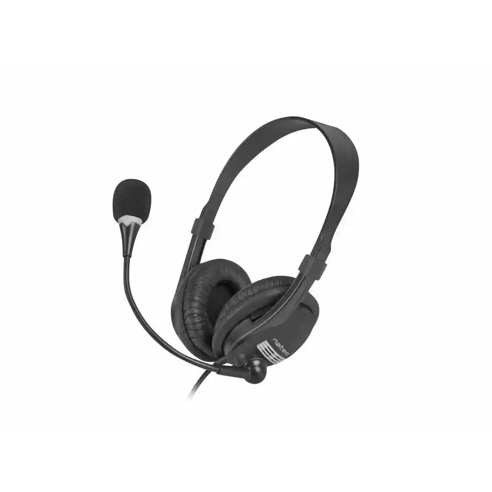 Casque avec Microphone Natec NSL-1692 Noir Multicolore. SUPERDISCOUNT FRANCE