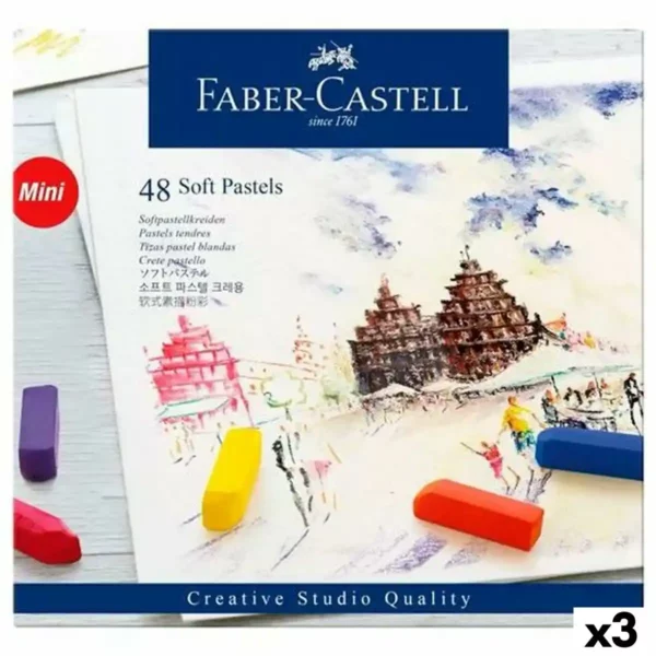 Craies faber castell 3 unites_1937. DIAYTAR SENEGAL - Où l'Élégance se Mêle à l'Authenticité. Naviguez à travers notre boutique en ligne et choisissez des produits qui incarnent le style et la tradition du Sénégal.