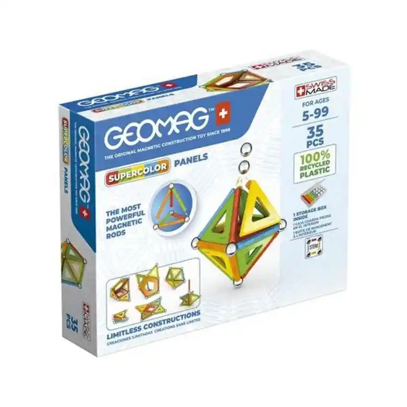 Jeu de construction geomag supercolor panels magnetic 35 pcs _7536. DIAYTAR SENEGAL - Votre Destination Shopping de Choix. Explorez notre boutique en ligne et découvrez des trésors qui reflètent votre style et votre passion pour l'authenticité.