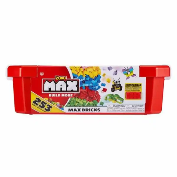 Jeu de construction Zuru Max Build 253 Pièces 18 x 39 x 12 cm. SUPERDISCOUNT FRANCE