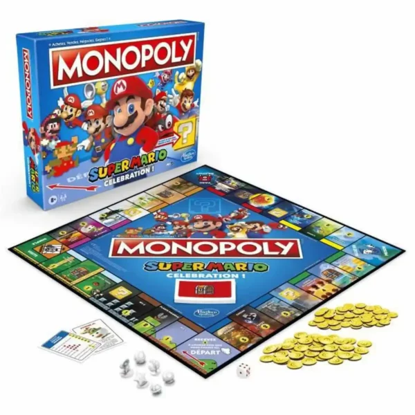 Jeu de société Monopoly Super Mario Celebration (FR). SUPERDISCOUNT FRANCE