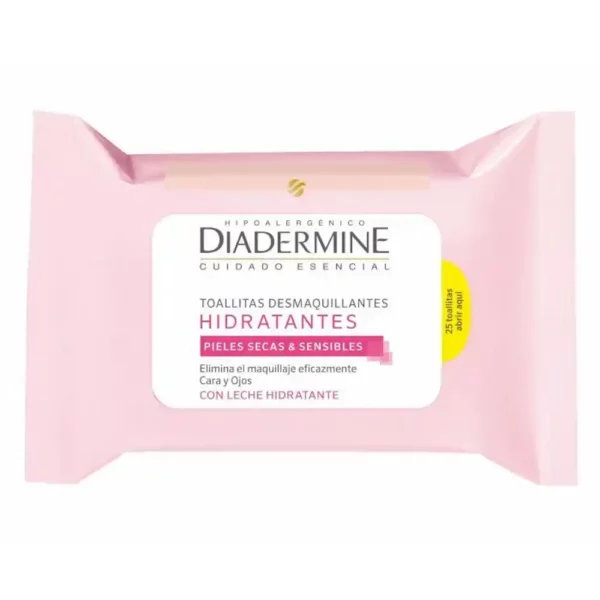 Lingettes demaquillantes diadermine 2004399x hydratantes 25 uds _5098. DIAYTAR SENEGAL - L'Art de Choisir, l'Art de S'émerveiller. Explorez notre gamme de produits et laissez-vous émerveiller par des créations authentiques et des designs modernes.