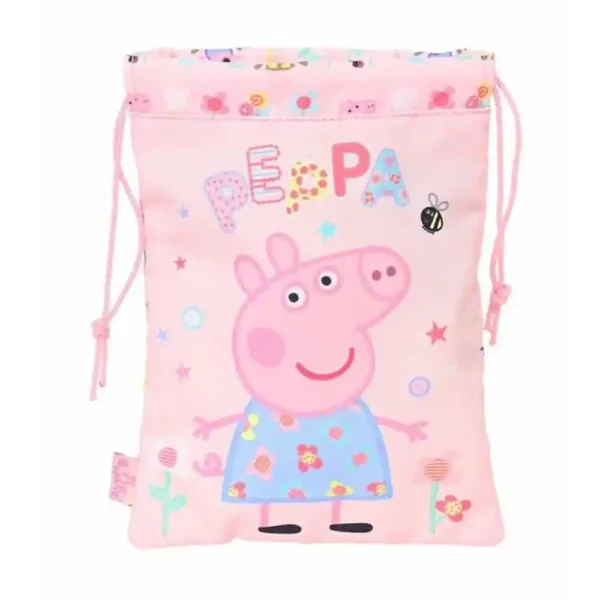 Lunchbox Peppa Pig S'amuser Sack (20 x 25 cm). SUPERDISCOUNT FRANCE