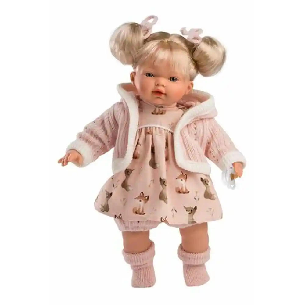 Poupée bébé Llorens Roberta Weepy 33 cm. SUPERDISCOUNT FRANCE