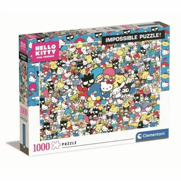 Puzzle Clementoni Hello Kitty : Puzzle impossible 1000 pièces. SUPERDISCOUNT FRANCE