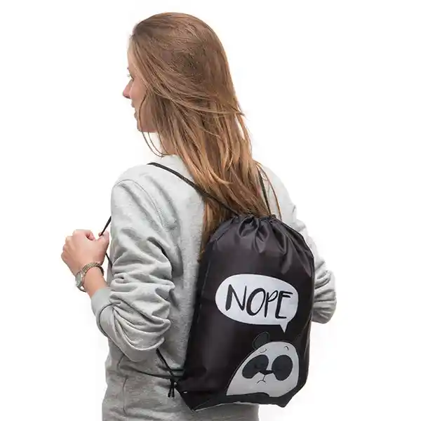 Sac a dos a cordon panda_7468. DIAYTAR SENEGAL - Où Votre Shopping Prend Vie. Explorez notre boutique en ligne pour trouver des articles qui vous ressemblent et qui ajoutent de l'éclat à votre quotidien.