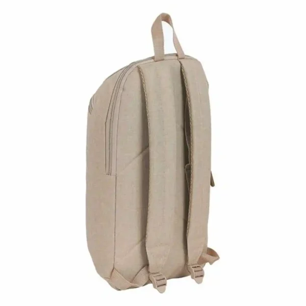 Sac à dos décontracté Safta Beige. SUPERDISCOUNT FRANCE