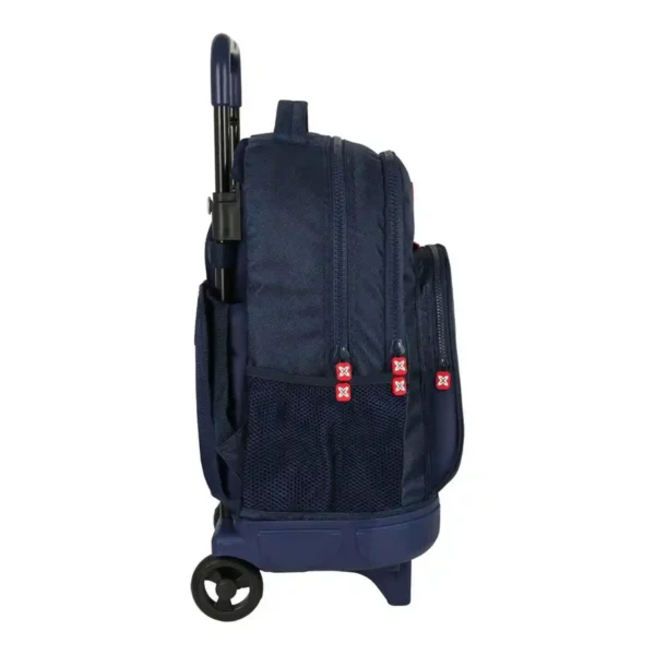 Sac à dos scolaire à roulettes Munich Storm bleu marine 22 L. SUPERDISCOUNT FRANCE