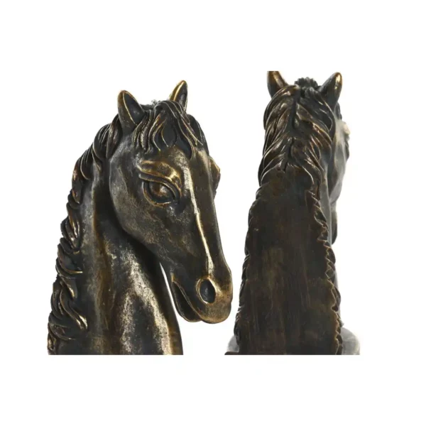 Serre-livres DKD Home Decor 23 x 9 x 19 cm Cheval Résine. SUPERDISCOUNT FRANCE