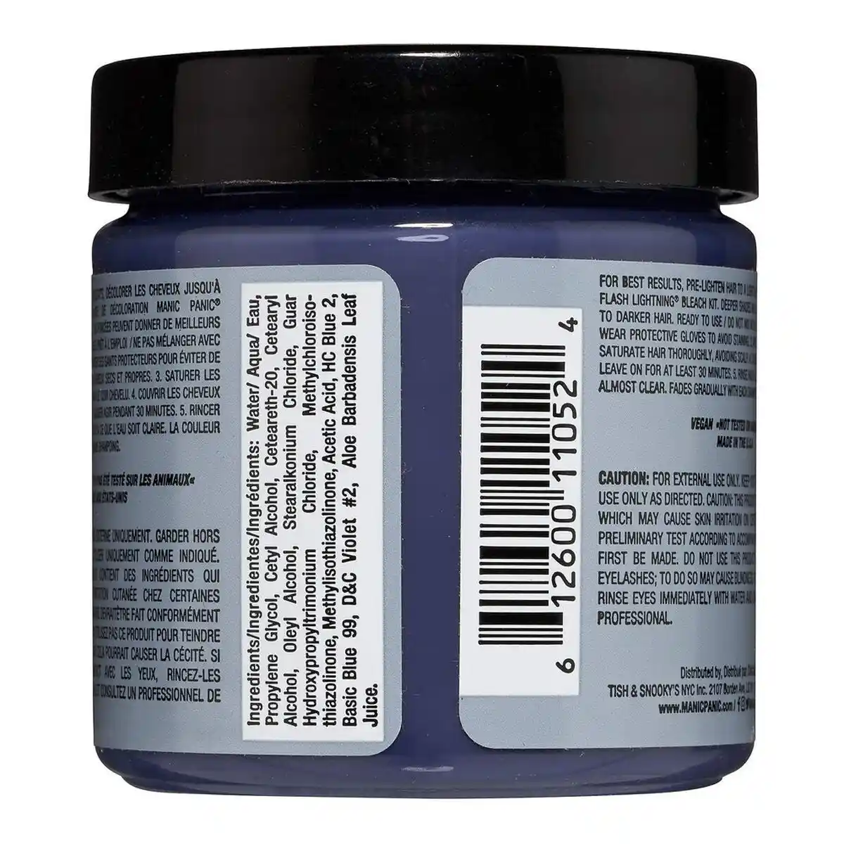 Teinture permanente classique manic panic 612600110029 bleu acier 118 ml _2899. DIAYTAR SENEGAL - Là où les Possibilités sont Infinies. Parcourez nos catégories et laissez-vous séduire par des produits qui enrichiront votre quotidien, du pratique à l'esthétique.