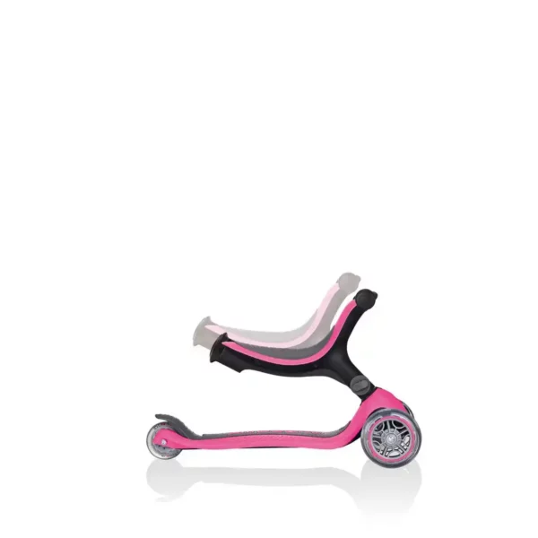 Trottinette Globber GO Up Pliable Rose. SUPERDISCOUNT FRANCE