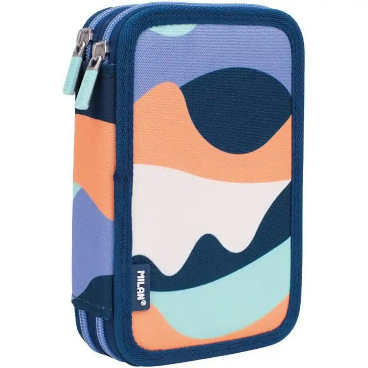 Trousse Double Milan The Fun Bleu (19,5 x 13 x 5 cm). SUPERDISCOUNT FRANCE