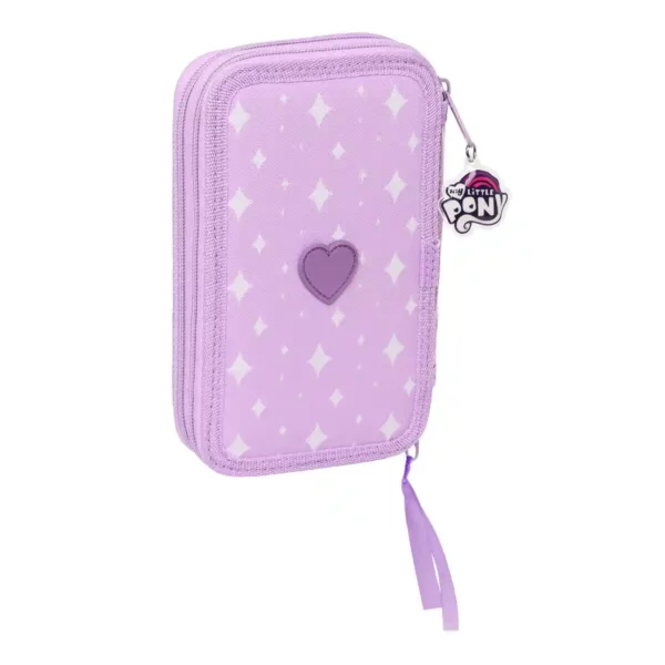 Trousse Double My Little Pony Lilas (28 pcs). SUPERDISCOUNT FRANCE