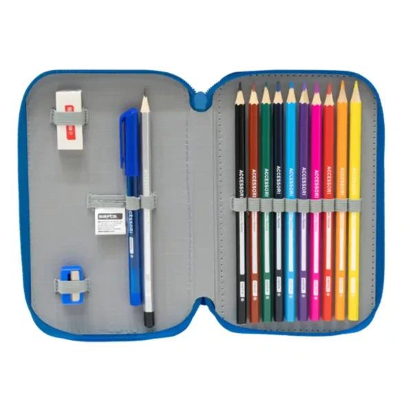 Trousse Double R. C. Deportivo de La Coruña Bleu Blanc (28 pcs). SUPERDISCOUNT FRANCE