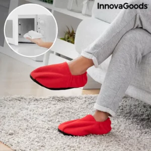 Chaussons Chauffants Micro-Ondables InnovaGoods (Reconditionnés A+). SUPERDISCOUNT FRANCE
