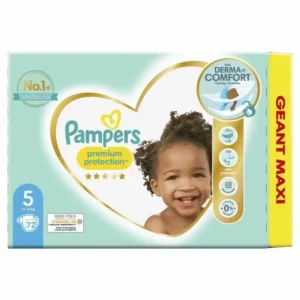 Couches jetables Pampers Premium Protection 5 (72 uds). SUPERDISCOUNT FRANCE