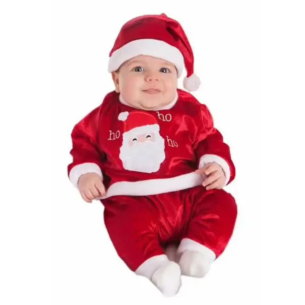 Déguisement pour enfant Père Noël rouge. SUPERDISCOUNT FRANCE