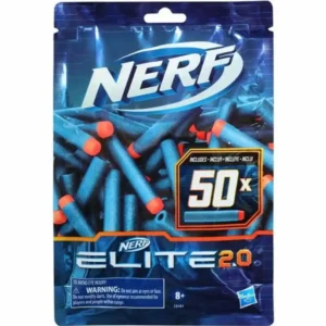 Fléchettes Nerf Elite 2.0 - Recharge 50 Unités. SUPERDISCOUNT FRANCE
