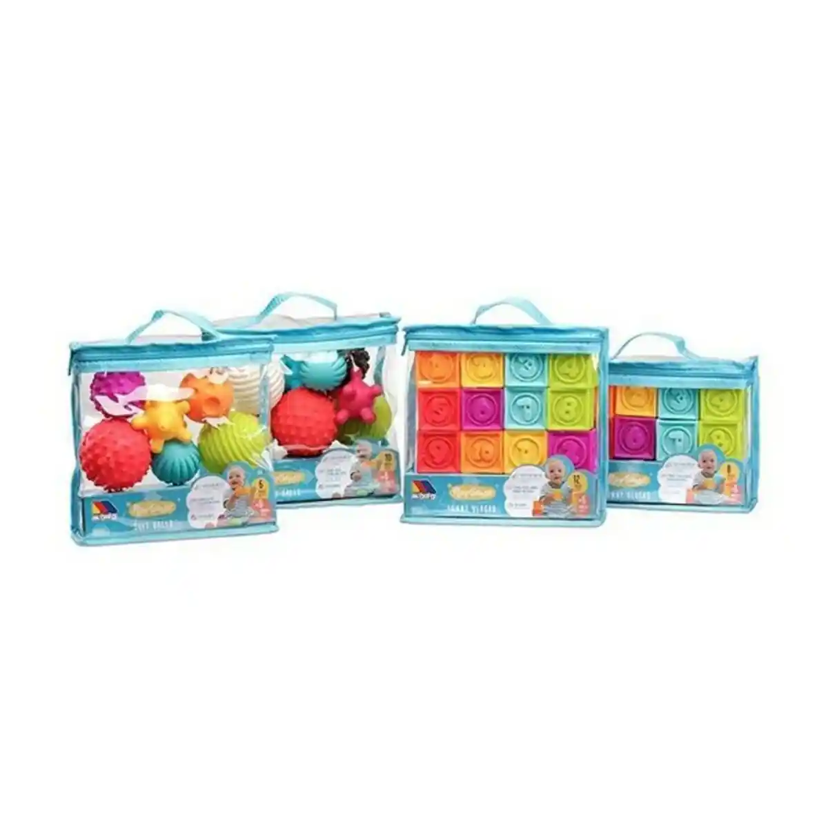 Jeu de construction Moltó Play&Sense Soft Balls (ES) (10 pcs). SUPERDISCOUNT FRANCE