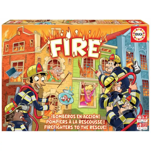 Jeu de société Educa Fire (FR). SUPERDISCOUNT FRANCE