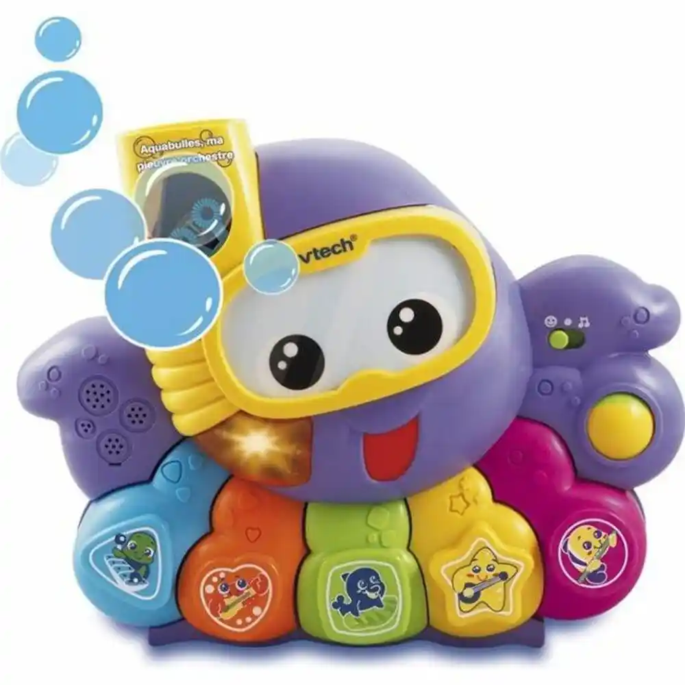 Jouets de bain Vtech Aquabulles My Octopus Orchestra. SUPERDISCOUNT FRANCE