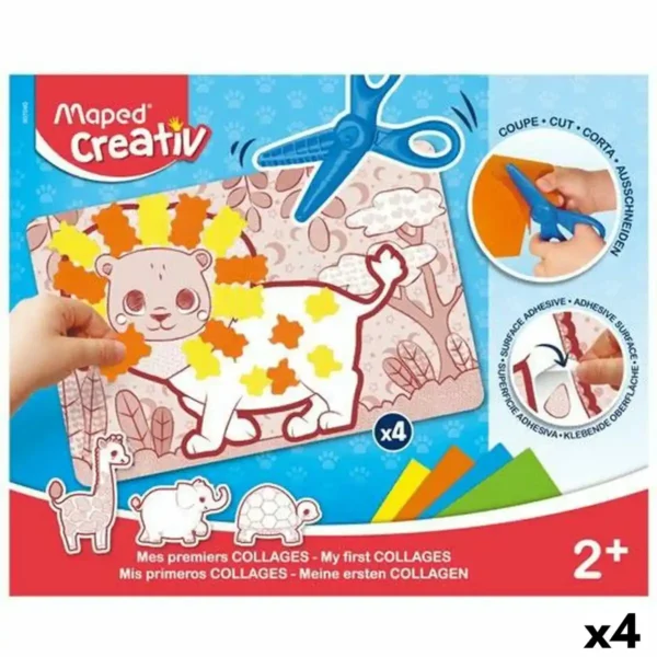 Kit de bricolage Maped Mes premiers collages (4 unités). SUPERDISCOUNT FRANCE