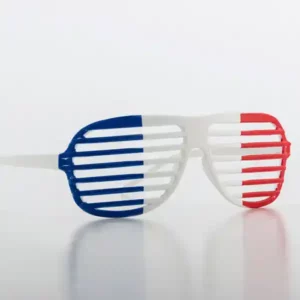 Lunettes a obturateur drapeau francais_6018. Bienvenue chez DIAYTAR SENEGAL - Où Chaque Objet a sa Propre Histoire. Découvrez notre sélection soigneusement choisie et choisissez des produits qui racontent le patrimoine sénégalais.